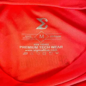 Sigma Fit Coral Sports Skind Workout Top Shirt thumbnail 3