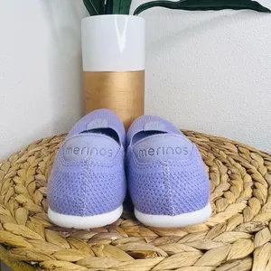 Merinos ballet flats Women's flat Lavender purple violet comfort wool Shoes thumbnail 4