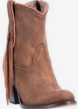 Brown Western Booties Size 6 thumbnail 1