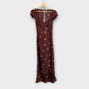 NEW Free People Butterfly Babe Cutout Maxi Dress Size Small thumbnail 5