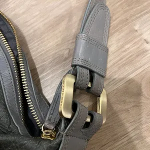 Michael Kors Gray Leather Purse thumbnail 6