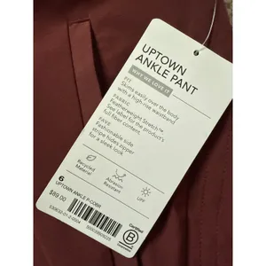 Athleta Uptown Ankle Pant Cognac Brown Size 6 thumbnail 8
