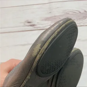 Tory Burch Minnie Travel Ballet Flats In Gunmetal thumbnail 10