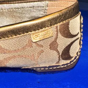Coach Sheila Signature C Loafers 7.5 Preppy Quiet Luxury Cottagecore Workwear thumbnail 8