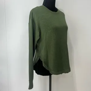 JoyLab Crew Neck Active Sweatshirt Thumbholes Size XS Women’s Green thumbnail 12
