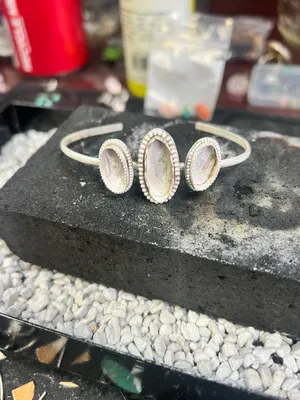 Turquoise cuff bracelet Blue thumbnail 5
