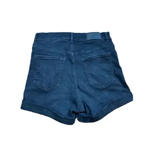 MONKi womens black high rise‎ jean shorts sz 28 thumbnail 2