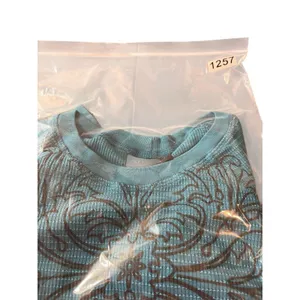 VTG Y2K Athleta Blue Waffle Longer Arm Black Flower Grunge 2000s Top S thumbnail 11