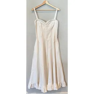 NEW Free People Another Season Midi Dress Size Medium thumbnail 10