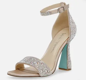 Betsey Johnson Dani Rhinestone Heels thumbnail 1