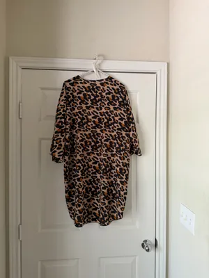 Sunday Morning Leopard Half Kimono Brown Size none thumbnail 3