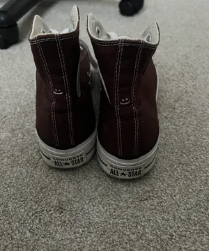 Converse Dark Brown High Top Platform thumbnail 3