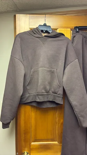 TJ Maxx Matching Loungewear Set chocolate brown thumbnail 6