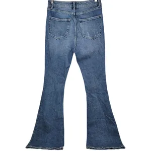 AFRM Womens Bell Bottom Jeans‎ Size 28 Distressed High Rise Flare Denim thumbnail 2