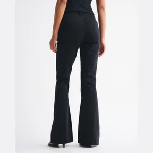 Abercrombie | The Flare Vintage Stretch Ultra High Rise Jeans in Black thumbnail 2