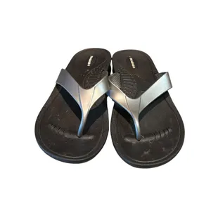Okabashi‎ Silver Classic Contour Sole FlipFlop Beach Sandals Size Large thumbnail 2