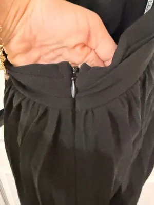 NWT Lulu's Black Pleated Halter Maxi Dress thumbnail 4