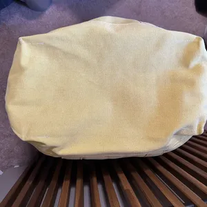 VTG L. L. Bean Boat & Tote Golden Butter Yellow Heavy Duty Canvas XL - HTF thumbnail 12