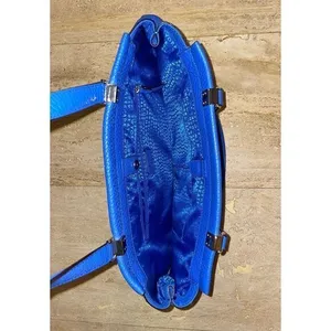 Kate Spade blue pebble‎ leather Tote Bag thumbnail 3