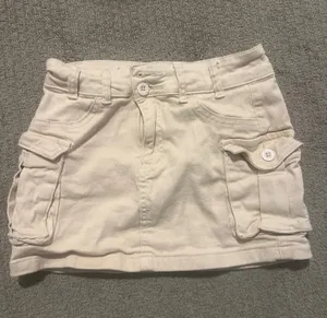 Amazon Tan Mini Cargo Skirt thumbnail 1