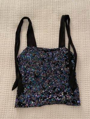 Free People Hey Girl Sequin Cami thumbnail 3