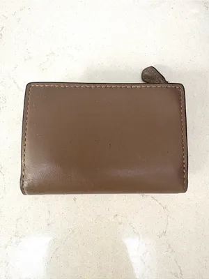Coach Leather Wallet Classic Style Light Brown thumbnail 2