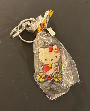 Hello Kitty Keychain with Red and Yellow Accents thumbnail 1