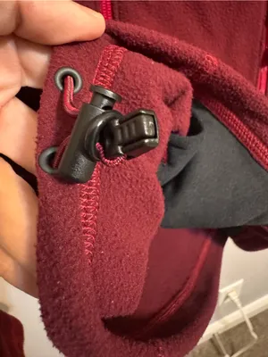 Mountain Hardwear Women’s Small Burgundy Full Zip Fleece Jacket Outdoor thumbnail 8