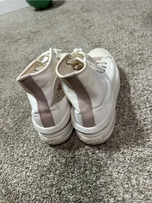 Converse White High-Top Canvas Sneakers thumbnail 6