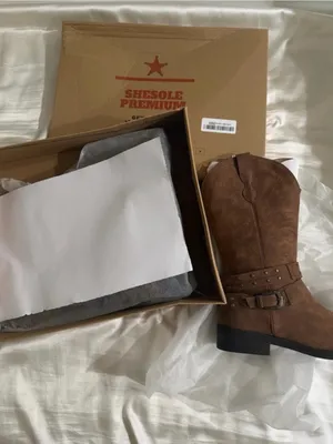 Cowgirl Boots Brown Size 8 thumbnail 2