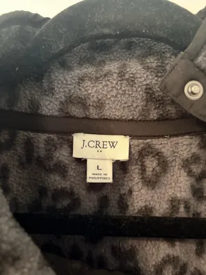 JCrew leopard pullover thumbnail 2