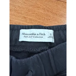 Abercrombie & Fitch Joggers‎ Womens Black Soft A&F Collection Sweatpants S thumbnail 3