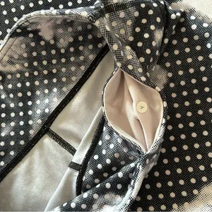 Lululemon - Black Polka-Dot Floral Cropped Leggings - Womens Size 4 thumbnail 8