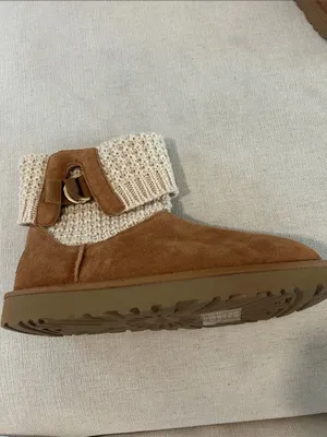 UGG Classic Solene Mini Boots - Chestnut Brown, Size 11, NWOT thumbnail 7