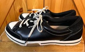 Crocs Golf Bradyn 2 Black White Active Sport Golf Shoes Women's Size US 6 thumbnail 1