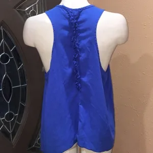 Bubble bee blue tank Size M thumbnail 4