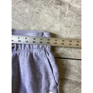 The North Face Womens XS Lavender Grey Heather Fleece Jogger Sweatpants NF0A475Y thumbnail 4