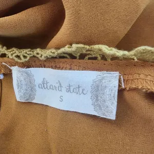 Altar'd State Mustard Yellow Dress (S) thumbnail 5
