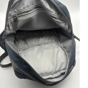 Red Rovr Navy Blue Canvas Backpack Multi Pocket Daily Commuter Bag thumbnail 8