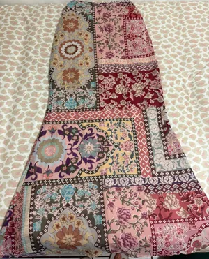 Boohoo Patchwork Paisley Print Maxi Skirt – US 4 – NWT thumbnail 2