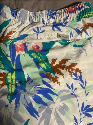 Columbia Women's Floral Athletic Shorts Size XL thumbnail 4