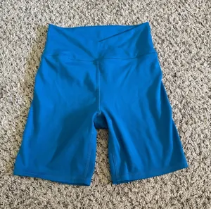 Balance‎ Collection Women's Blue Cross front Biker Shorts Size XS thumbnail 1