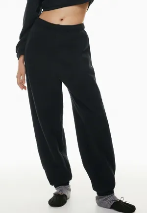 Aritzia TNA Cozy Fleece Mega Sweatpants Black Women’s XS thumbnail 1