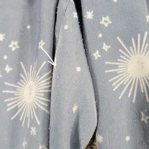 BP Celestial Pajamas Set Womens XS Blue White Sun Stars Moon Pants Button Top thumbnail 15