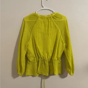 Marc New York Lime Blouse thumbnail 3