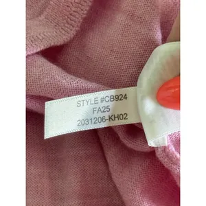 J.‎ Crew Carolyn Fitted Crewneck Sweater Womens Medium Pink Merino Wool Preppy thumbnail 5