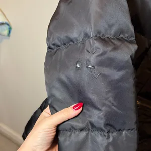 The North Face Women's Black 550 goose down Jacket with fur lined Hood thumbnail 8