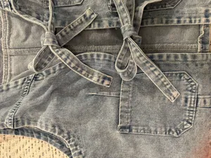 Perfect condition denim top and skirt set thumbnail 4