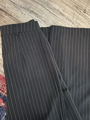 princess polly navy & white stripped trousers thumbnail 9