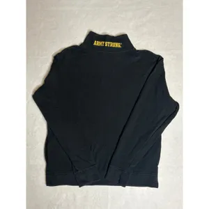 Victoria‎ Secret PINK 5th & Ocean US Army 1/4 Zip Sweatshirt Black Small GUC thumbnail 5
